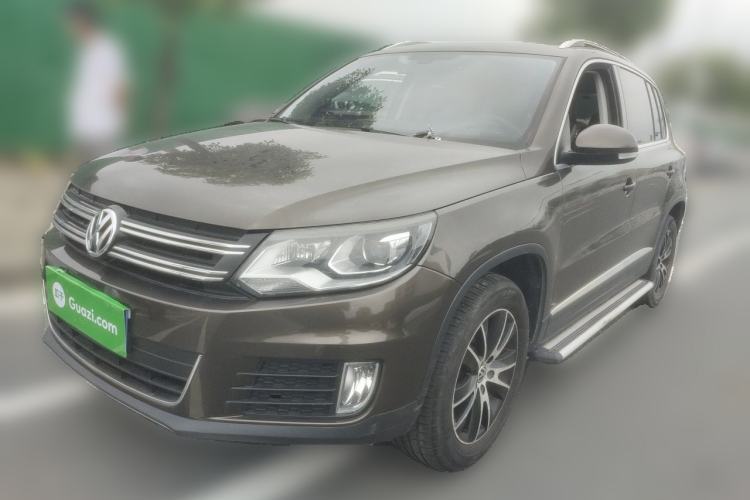 Used Volkswagen Tiguan 2015 1.8TSI Automatic Two-Wheel Drive Luxury Model Guazi used car, China used car export, Used car for sale, Used cars, Cheapest cars for sale