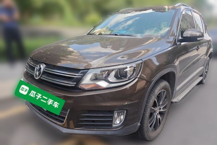 Used Volkswagen Tiguan 2015 1.8TSI Automatic Two-Wheel Drive Luxury Model Guazi used car, China used car export, Used car for sale, Used  cars, Cheapest cars for sale