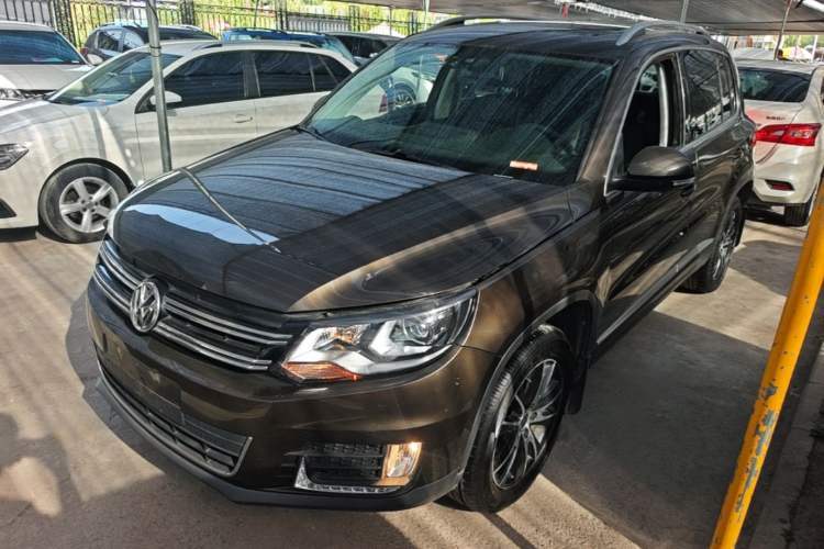 Used Volkswagen Tiguan 2015 1.8TSI Automatic Two-Wheel Drive Luxury Model Guazi used car, China used car export, Used car for sale, Used cars, Cheapest cars for sale