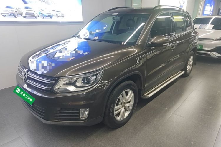 Used Volkswagen Tiguan 2015 1.8TSI Automatic Two-Wheel Drive Trend Edition Guazi used car, China used car export, Used car for sale, Used  cars, Cheapest cars for sale