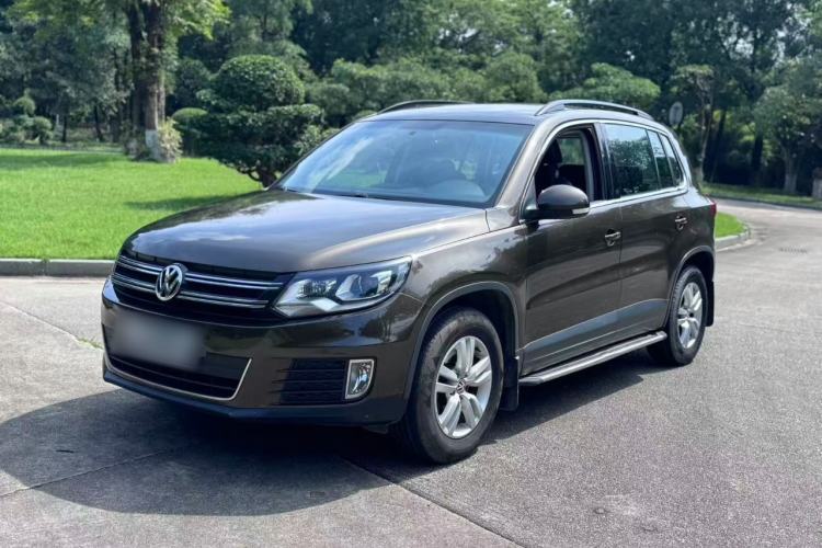 Used Volkswagen Tiguan 2015 1.8TSI Automatic Two-Wheel Drive Trend Edition Guazi used car, China used car export, Used car for sale, Used Volkswagen cars, Cheapest cars for sale