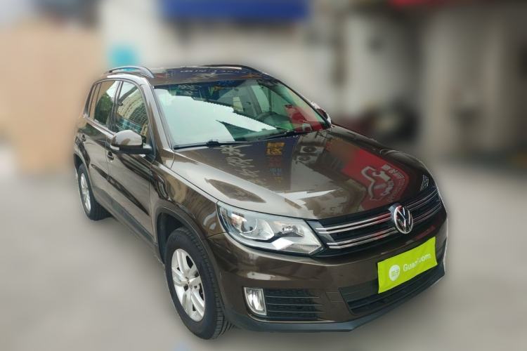 Used Volkswagen Tiguan 2015 1.8TSI Automatic Two-Wheel Drive Trend Edition Front Right 45 Deg