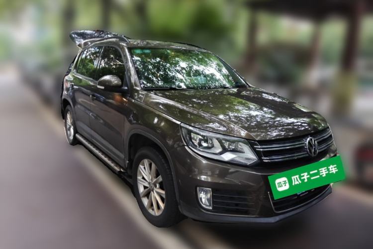 Used Volkswagen Tiguan 2015 1.8TSI Automatic Two-Wheel Drive Comfort Edition Front Right 45 Deg