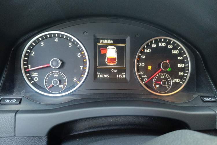Used Volkswagen Tiguan 2015 1.8TSI Automatic Two-Wheel Drive Luxury Model Instrument Cluster