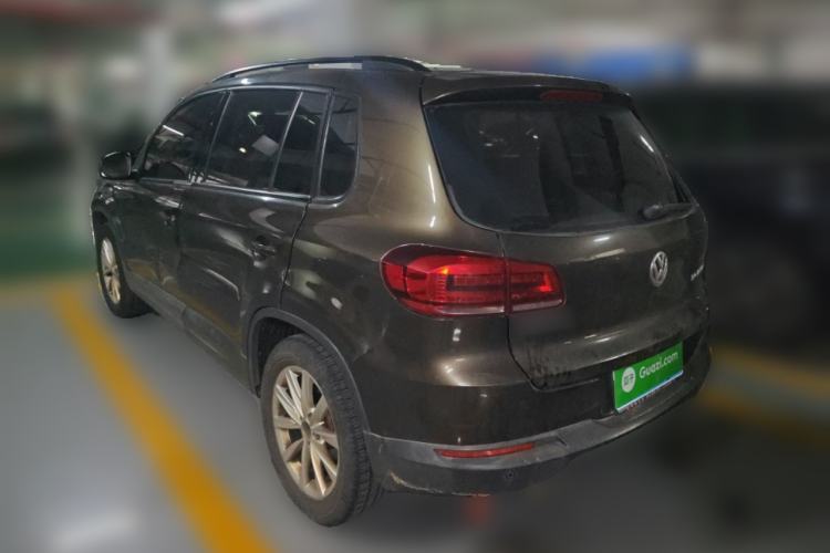 Used Volkswagen Tiguan 2015 1.8TSI Automatic Two-Wheel Drive Comfort Edition Rear Left 45 Deg
