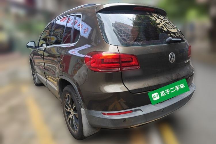 Used Volkswagen Tiguan 2015 1.8TSI Automatic Two-Wheel Drive Luxury Model Rear Left 45 Deg