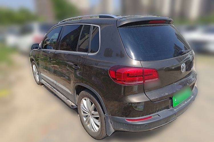 Used Volkswagen Tiguan 2015 2.0 TSI Automatic All-Wheel Drive Flagship Edition Rear Left 45 Deg