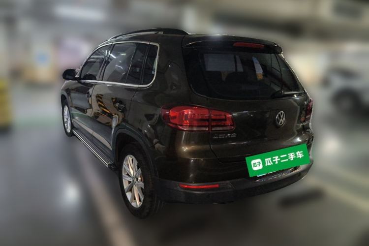 Used Volkswagen Tiguan 2015 1.8TSI Automatic Two-Wheel Drive Comfort Edition Rear Left 45 Deg