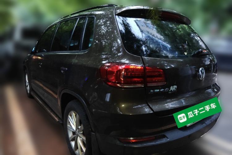 Used Volkswagen Tiguan 2015 1.8TSI Automatic Two-Wheel Drive Comfort Edition Rear Left 45 Deg