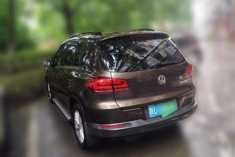 Used Volkswagen Tiguan 2015 1.8TSI Automatic Two-Wheel Drive Comfort Edition Rear Left 45 Deg