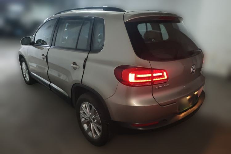 Used Volkswagen Tiguan 2015 1.8TSI Automatic All-Wheel Drive Comfort Edition Rear Left 45 Deg