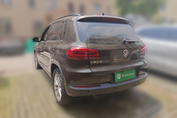 Used Volkswagen Tiguan 2015 1.8TSI Automatic Two-Wheel Drive Comfort Edition Rear Left 45 Deg