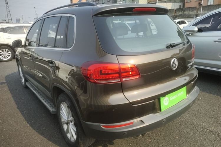 Used Volkswagen Tiguan 2015 1.8TSI Automatic Two-Wheel Drive Comfort Edition Rear Left 45 Deg