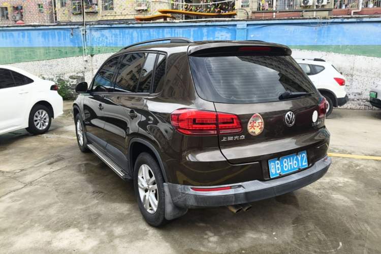 Used Volkswagen Tiguan 2015 1.8TSI Automatic Two-Wheel Drive Trend Edition Rear Left 45 Deg
