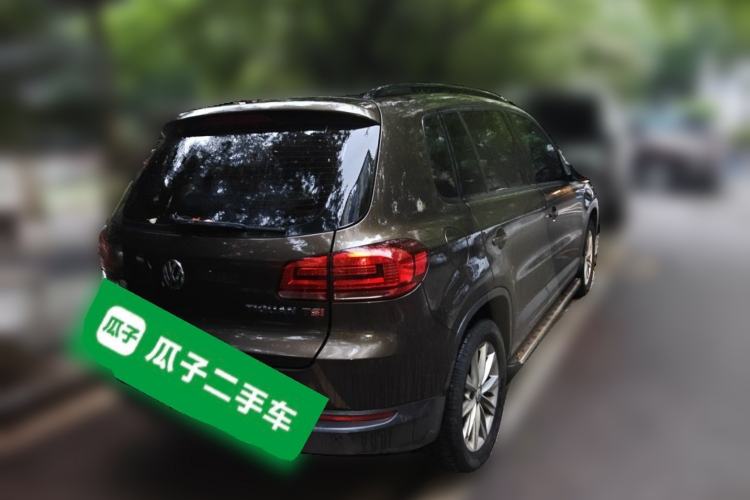 Used Volkswagen Tiguan 2015 1.8TSI Automatic Two-Wheel Drive Comfort Edition Rear Right 45 Deg