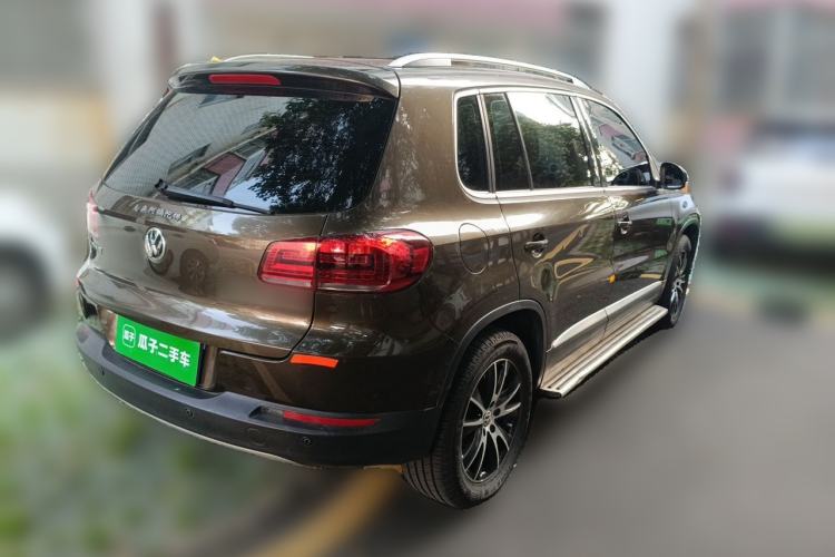 Used Volkswagen Tiguan 2015 1.8TSI Automatic Two-Wheel Drive Luxury Model Rear Right 45 Deg