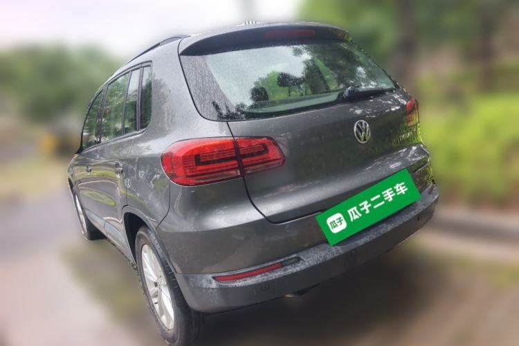 Used Volkswagen Tiguan 2015 1.8TSI Automatic Two-Wheel Drive Comfort Edition Rear Left 45 Deg