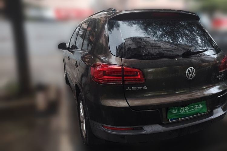 Used Volkswagen Tiguan 2015 1.8TSI Automatic Two-Wheel Drive Comfort Edition Rear Left 45 Deg