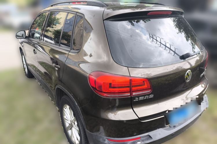 Used Volkswagen Tiguan 2015 1.8TSI Automatic Two-Wheel Drive Comfort Edition Rear Left 45 Deg