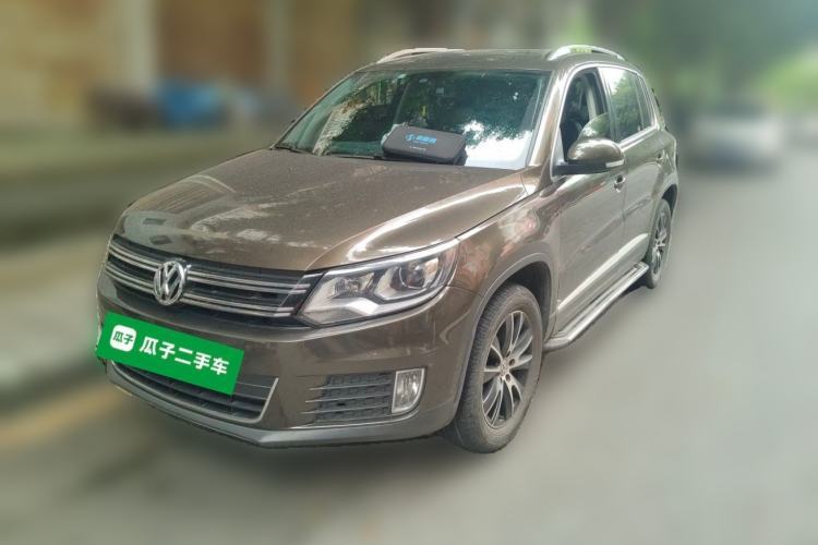Used Volkswagen Tiguan 2015 1.8TSI Automatic Two-Wheel Drive Luxury Model Guazi used car, China used car export, Used car for sale, Used cars, Cheapest cars for sale