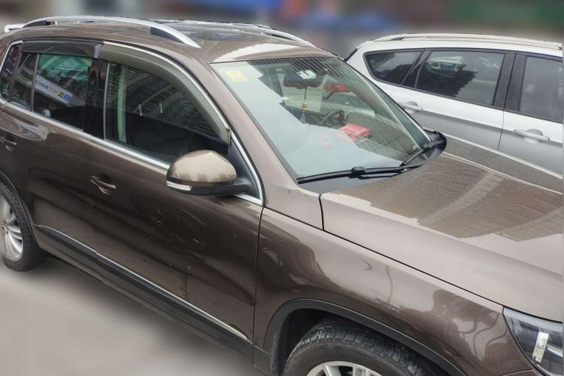 Used Volkswagen Tiguan 2015 2.0 TSI Comfort Edition Front Right 45 Deg