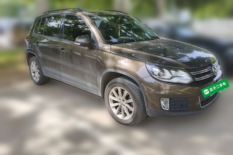 Used Volkswagen Tiguan 2015 1.8TSI Automatic Two-Wheel Drive Comfort Edition Front Right 45 Deg