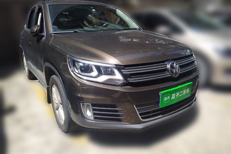 Used Volkswagen Tiguan 2015 1.8TSI Automatic Two-Wheel Drive Comfort Edition Front Right 45 Deg
