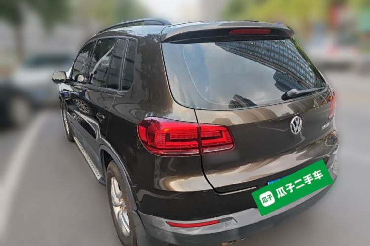 Used Volkswagen Tiguan 2015 1.8TSI Automatic Two-Wheel Drive Trend Edition Rear Left 45 Deg