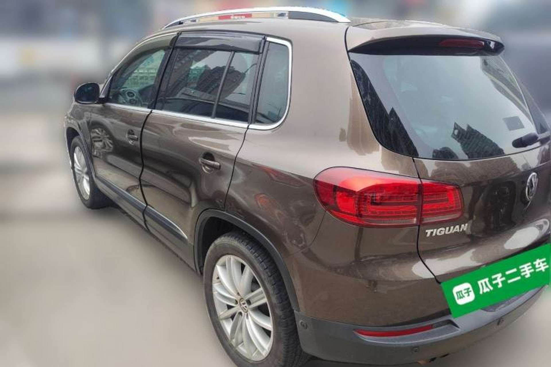 Used Volkswagen Tiguan 2015 2.0 TSI Comfort Edition Rear Left 45 Deg
