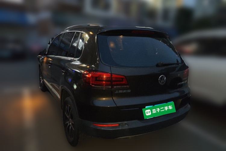 Used Volkswagen Tiguan 2015 1.8TSI Automatic Two-Wheel Drive Luxury Model Rear Left 45 Deg