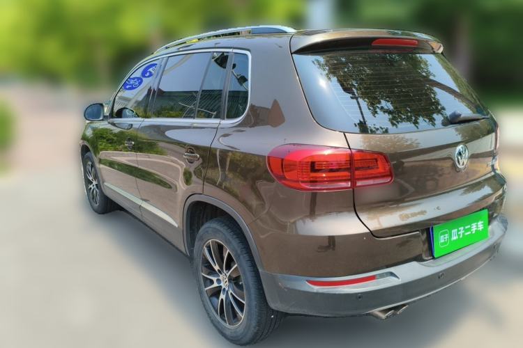Used Volkswagen Tiguan 2015 1.8TSI Automatic Two-Wheel Drive Luxury Model Rear Left 45 Deg