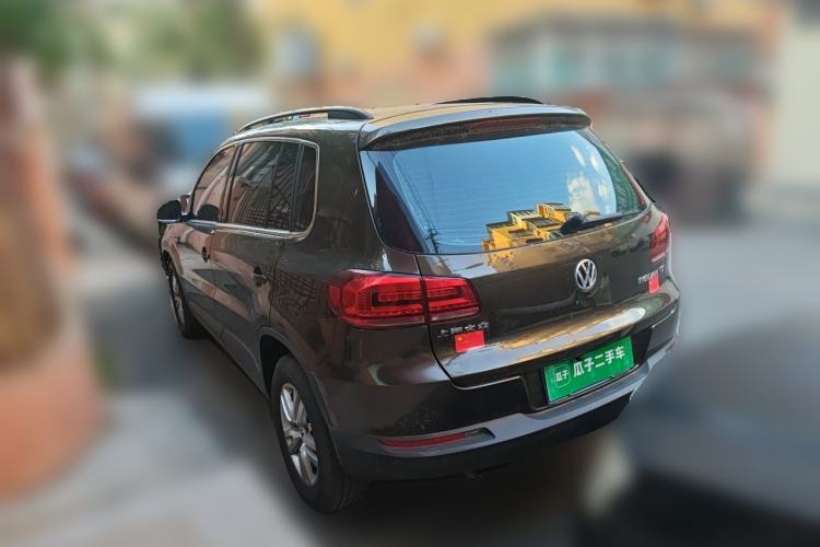 Used Volkswagen Tiguan 2015 1.8TSI Automatic Two-Wheel Drive Trend Edition Rear Left 45 Deg