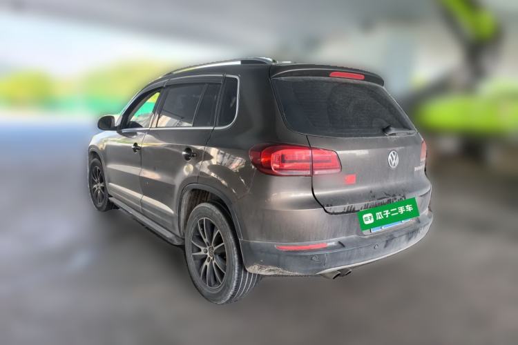 Used Volkswagen Tiguan 2015 1.8TSI Automatic Two-Wheel Drive Luxury Model Rear Left 45 Deg