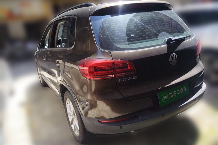 Used Volkswagen Tiguan 2015 1.8TSI Automatic Two-Wheel Drive Comfort Edition Rear Left 45 Deg