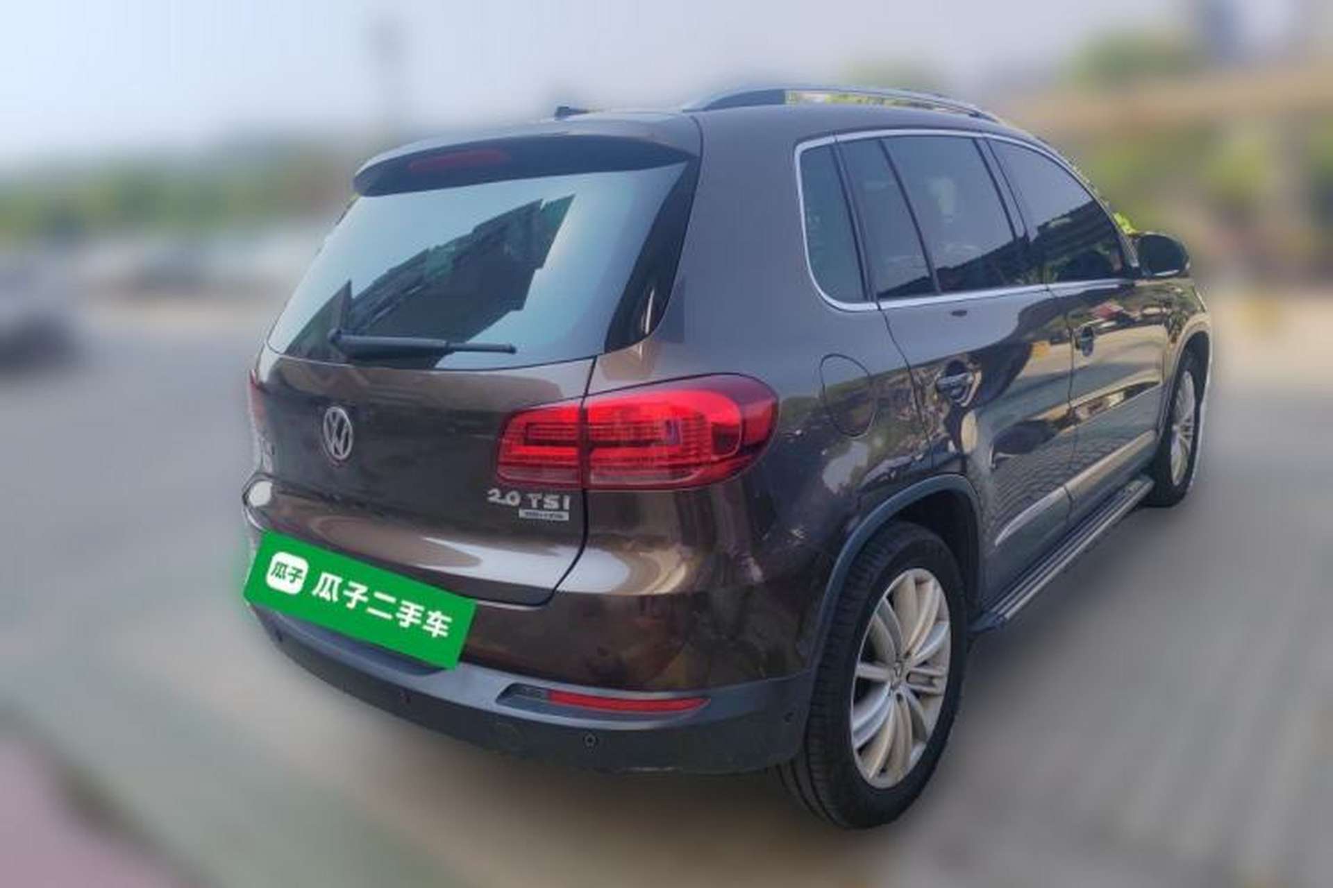 Used Volkswagen Tiguan 2015 2.0 TSI Comfort Edition Rear Right 45 Deg