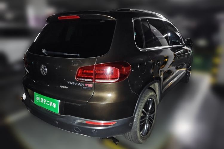 Used Volkswagen Tiguan 2015 2.0 TSI Automatic All-Wheel Drive Flagship Edition Rear Right 45 Deg