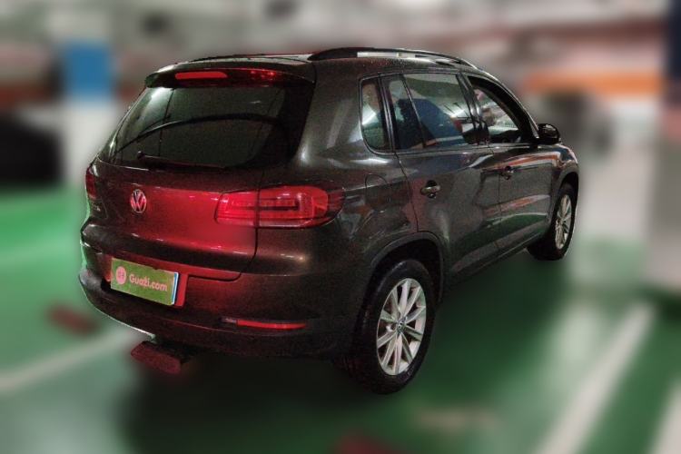 Used Volkswagen Tiguan 2015 1.8TSI Automatic Two-Wheel Drive Comfort Edition Rear Right 45 Deg