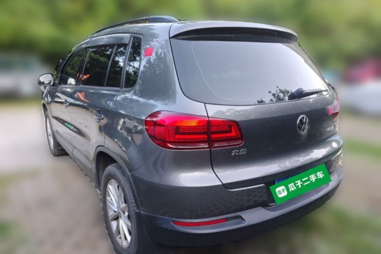 Used Volkswagen Tiguan 2015 1.8TSI Automatic Two-Wheel Drive Comfort Edition Rear Left 45 Deg