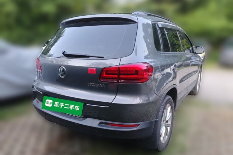 Used Volkswagen Tiguan 2015 1.8TSI Automatic Two-Wheel Drive Comfort Edition Rear Right 45 Deg
