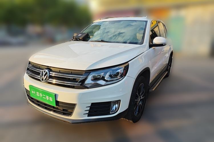 Used Volkswagen Tiguan 2015 1.8TSI Automatic Two-Wheel Drive Luxury Model Guazi used car, China used car export, Used car for sale, Used cars, Cheapest cars for sale