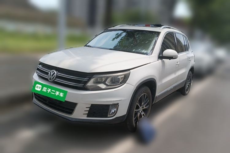 Used Volkswagen Tiguan 2015 1.8TSI Automatic Two-Wheel Drive Luxury Model Guazi used car, China used car export, Used car for sale, Used Volkswagen cars, Cheapest cars for sale