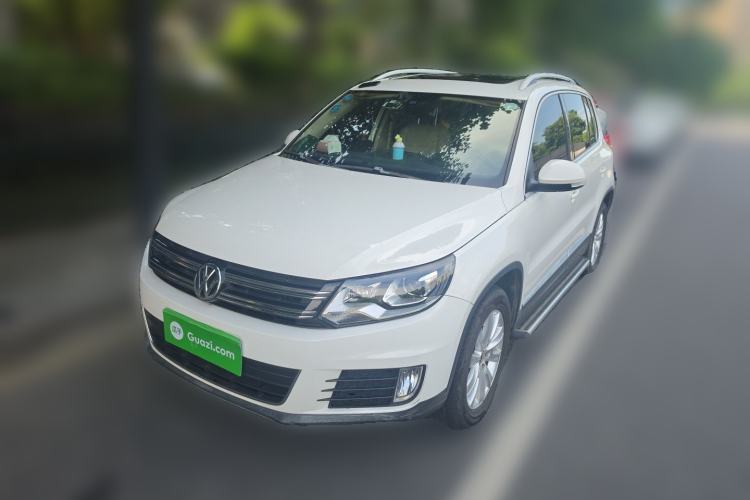 Used Volkswagen Tiguan 2015 1.8TSI Automatic All-Wheel-Drive Luxury Model Guazi used car, China used car export, Used car for sale, Used Volkswagen cars, Cheapest cars for sale