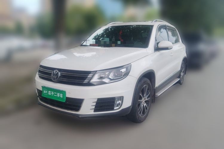 Used Volkswagen Tiguan 2015 1.8TSI Automatic Two-Wheel Drive Luxury Model Guazi used car, China used car export, Used car for sale, Used cars, Cheapest cars for sale