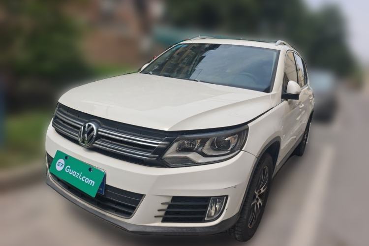 Used Volkswagen Tiguan 2015 1.8TSI Automatic Two-Wheel Drive Luxury Model Guazi used car, China used car export, Used car for sale, Used cars, Cheapest cars for sale