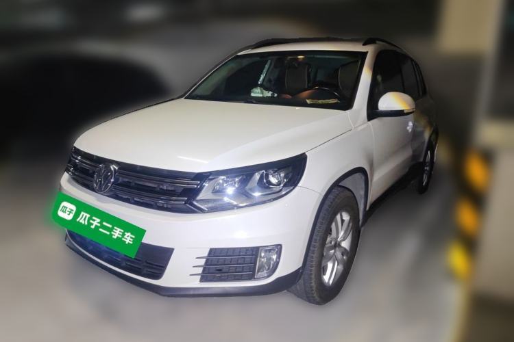 Used Volkswagen Tiguan 2015 1.8TSI Automatic Two-Wheel Drive Trend Edition Guazi used car, China used car export, Used car for sale, Used cars, Cheapest cars for sale
