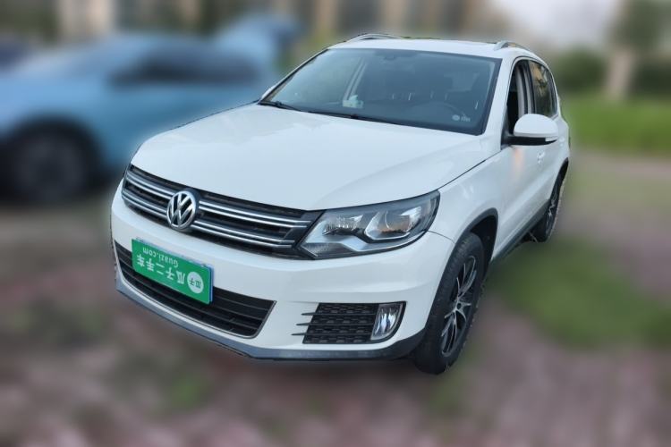 Used Volkswagen Tiguan 2015 1.8TSI Automatic Two-Wheel Drive Luxury Model Guazi used car, China used car export, Used car for sale, Used cars, Cheapest cars for sale