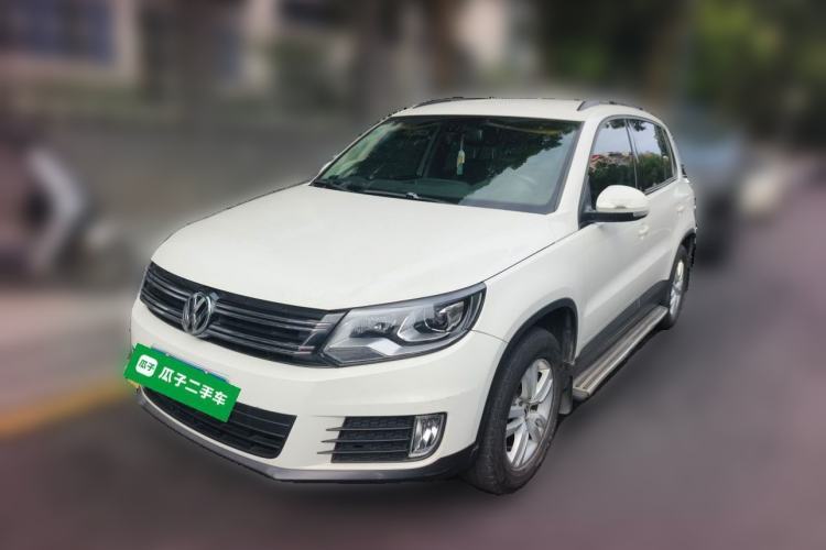 Used Volkswagen Tiguan 2015 1.8TSI Automatic Two-Wheel Drive Trend Edition Guazi used car, China used car export, Used car for sale, Used cars, Cheapest cars for sale