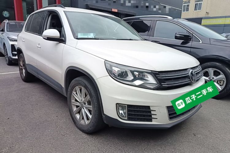 Used Volkswagen Tiguan 2015 1.8TSI Automatic Two-Wheel Drive Comfort Edition Front Right 45 Deg