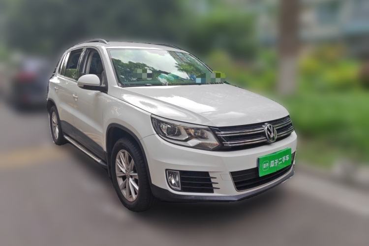 Used Volkswagen Tiguan 2015 1.8TSI Automatic Two-Wheel Drive Comfort Edition Front Right 45 Deg