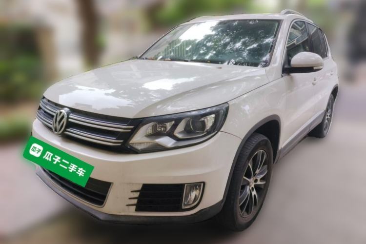 Used Volkswagen Tiguan 2015 1.8TSI Automatic Two-Wheel Drive Luxury Model Guazi used car, China used car export, Used car for sale, Used cars, Cheapest cars for sale